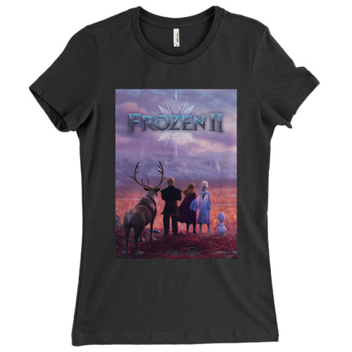 These are Frozen 2 Background Women T Shirt that are cute tied to the side or paired with a cardigan or jacket for a more styled look. So comfy and classic, they are sure to make your vacation extra magical.