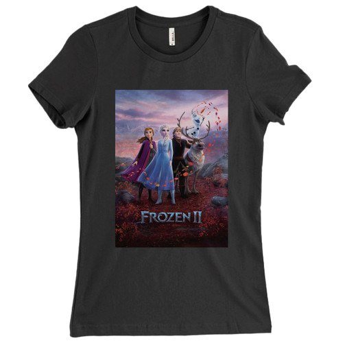 These are Frozen 2 Movie Poster Women T Shirt that are cute tied to the side or paired with a cardigan or jacket for a more styled look. So comfy and classic, they are sure to make your vacation extra magical.