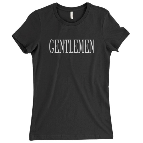 These are Gentlemen Men Women T Shirt that are cute tied to the side or paired with a cardigan or jacket for a more styled look. So comfy and classic, they are sure to make your vacation extra magical.