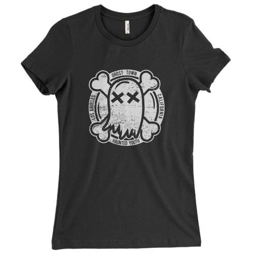 These are Ghost Band Logo Ghost Town California Haunted Youth Los Angeles Women T Shirt that are cute tied to the side or paired with a cardigan or jacket for a more styled look. So comfy and classic, they are sure to make your vacation extra magical.