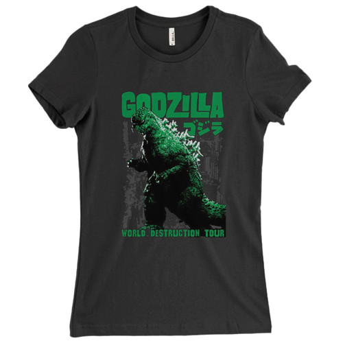 These are Godzilla Inspired Women T Shirt that are cute tied to the side or paired with a cardigan or jacket for a more styled look. So comfy and classic, they are sure to make your vacation extra magical.