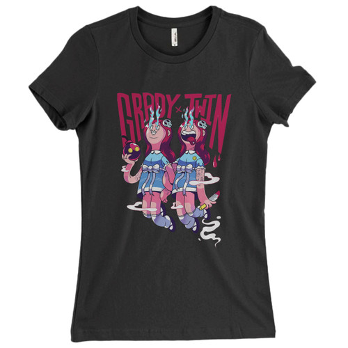 These are Grady Twin Creepy Monsters Women T Shirt that are cute tied to the side or paired with a cardigan or jacket for a more styled look. So comfy and classic, they are sure to make your vacation extra magical.