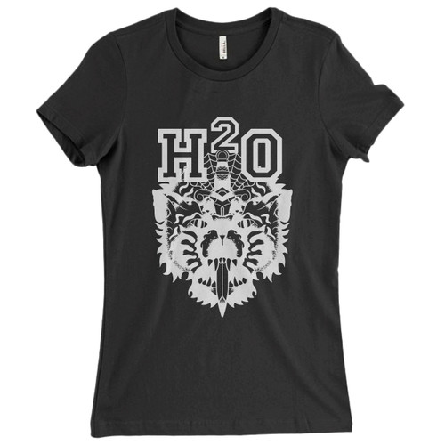 These are H20 Band Lion Face Grayscale Women T Shirt that are cute tied to the side or paired with a cardigan or jacket for a more styled look. So comfy and classic, they are sure to make your vacation extra magical.