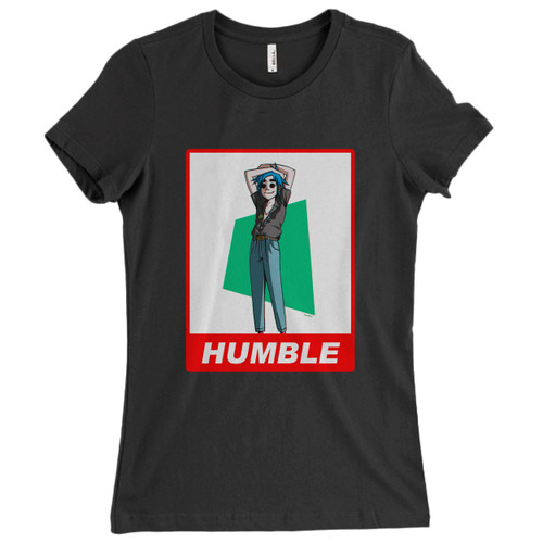 These are Humble Yourself Gorillaz Women T Shirt that are cute tied to the side or paired with a cardigan or jacket for a more styled look. So comfy and classic, they are sure to make your vacation extra magical.