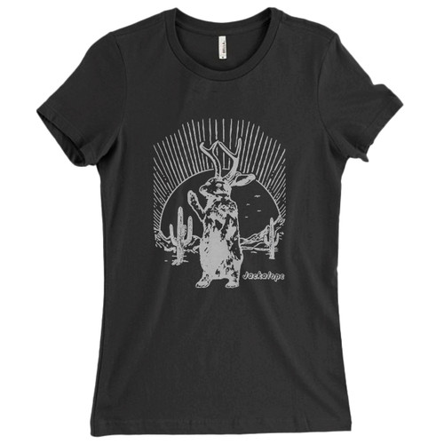 These are Jackalope T Shirt Mythical Animal Women T Shirt that are cute tied to the side or paired with a cardigan or jacket for a more styled look. So comfy and classic, they are sure to make your vacation extra magical.