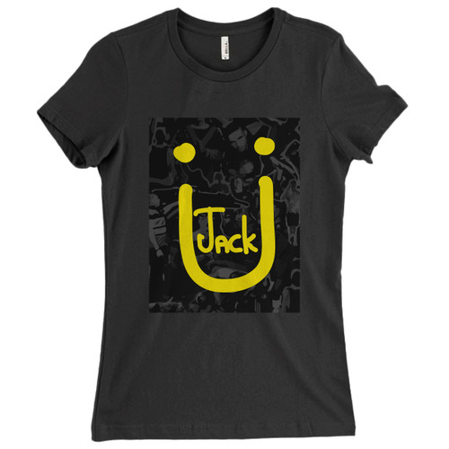 These are Jack U Logo Posters Women T Shirt that are cute tied to the side or paired with a cardigan or jacket for a more styled look. So comfy and classic, they are sure to make your vacation extra magical.