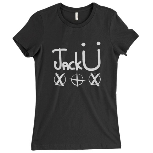 These are Jack U Triple Mini Logo Women T Shirt that are cute tied to the side or paired with a cardigan or jacket for a more styled look. So comfy and classic, they are sure to make your vacation extra magical.