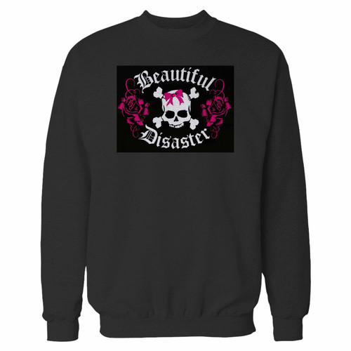 Your beautiful disaster crewneck sweatshirt just got an update. This super comfortable and lighter weight crewneck will become your favorite go-to sweatshirt. The cozy spandex cuffs and waistband make this pill-resistant sweatshirt a fan favorite.And your group will look and feel their best in this premium ringspun cotton crew.