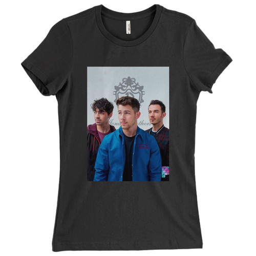 These are Jonas Brothers Look Forwards Women T Shirt that are cute tied to the side or paired with a cardigan or jacket for a more styled look. So comfy and classic, they are sure to make your vacation extra magical.