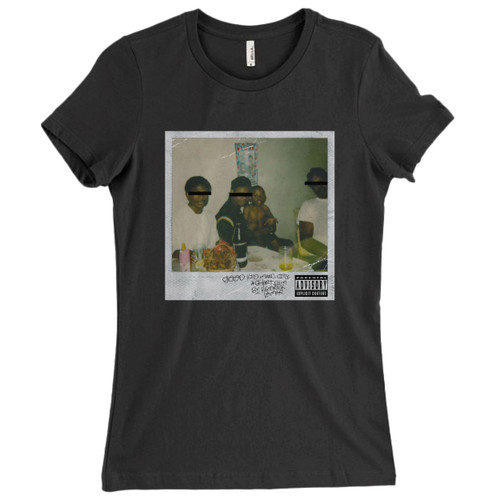 These are Kendrick Lamar Good Kid Mad City Album Cover Women T Shirt that are cute tied to the side or paired with a cardigan or jacket for a more styled look. So comfy and classic, they are sure to make your vacation extra magical.