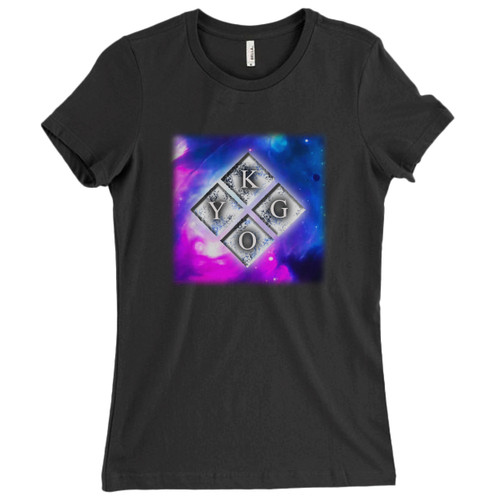 These are Kygo Logo Effect Women T Shirt that are cute tied to the side or paired with a cardigan or jacket for a more styled look. So comfy and classic, they are sure to make your vacation extra magical.
