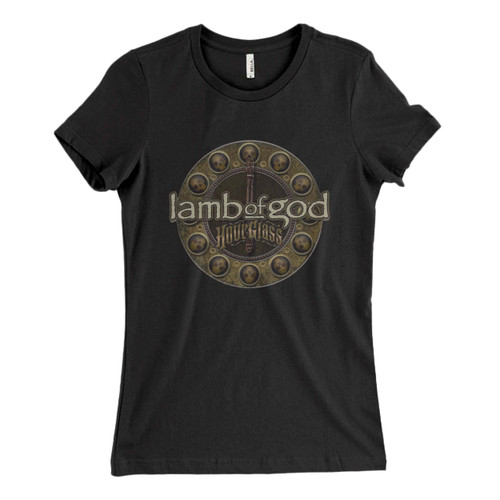 These are Lamb Of God Hourglass Skull Art Women T Shirt that are cute tied to the side or paired with a cardigan or jacket for a more styled look. So comfy and classic, they are sure to make your vacation extra magical.