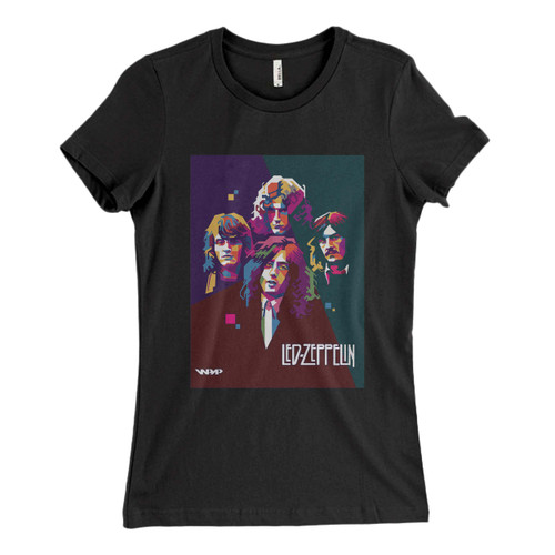 These are Led Zeppelin Wpap Women T Shirt that are cute tied to the side or paired with a cardigan or jacket for a more styled look. So comfy and classic, they are sure to make your vacation extra magical.