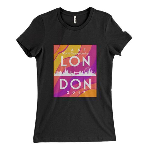 These are London World Atlhetics Cover Women T Shirt that are cute tied to the side or paired with a cardigan or jacket for a more styled look. So comfy and classic, they are sure to make your vacation extra magical.