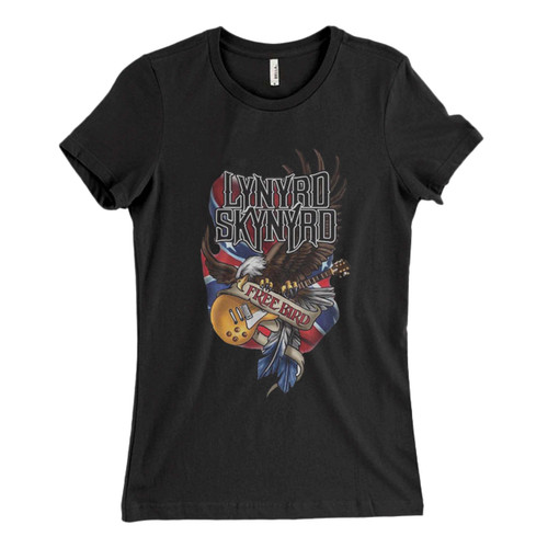 These are Lynyrd Skynyrd Free Bird Poster Women T Shirt that are cute tied to the side or paired with a cardigan or jacket for a more styled look. So comfy and classic, they are sure to make your vacation extra magical.