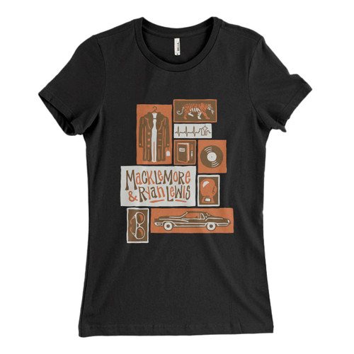 These are Macklemore And Ryan Lewis Ilustrations Fan Art Brown Theme Women T Shirt that are cute tied to the side or paired with a cardigan or jacket for a more styled look. So comfy and classic, they are sure to make your vacation extra magical.