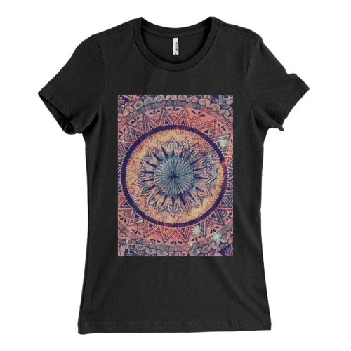 These are Mandala Galaxy Pattern Logo Women T Shirt that are cute tied to the side or paired with a cardigan or jacket for a more styled look. So comfy and classic, they are sure to make your vacation extra magical.
