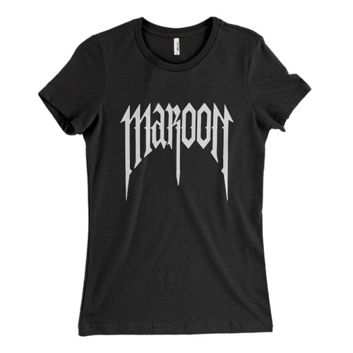 These are Maroon 5 Title Black And White Women T Shirt that are cute tied to the side or paired with a cardigan or jacket for a more styled look. So comfy and classic, they are sure to make your vacation extra magical.