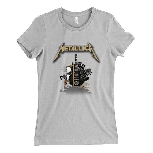 These are Metallica Guitar Women T Shirt that are cute tied to the side or paired with a cardigan or jacket for a more styled look. So comfy and classic, they are sure to make your vacation extra magical.