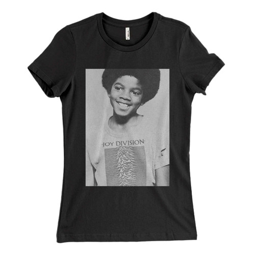 These are Michael Jackson Boy Use Joy Division Tee Women T Shirt that are cute tied to the side or paired with a cardigan or jacket for a more styled look. So comfy and classic, they are sure to make your vacation extra magical.