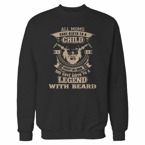 Your big beard cool funny barber shaver legend crewneck sweatshirt just got an update. This super comfortable and lighter weight crewneck will become your favorite go-to sweatshirt. The cozy spandex cuffs and waistband make this pill-resistant sweatshirt a fan favorite.And your group will look and feel their best in this premium ringspun cotton crew.
