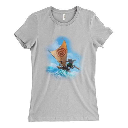 These are Moana Ship Going To Women T Shirt that are cute tied to the side or paired with a cardigan or jacket for a more styled look. So comfy and classic, they are sure to make your vacation extra magical.