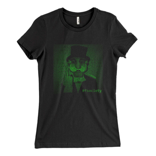 These are Mr Robot Hashtag Fsociety Women T Shirt that are cute tied to the side or paired with a cardigan or jacket for a more styled look. So comfy and classic, they are sure to make your vacation extra magical.