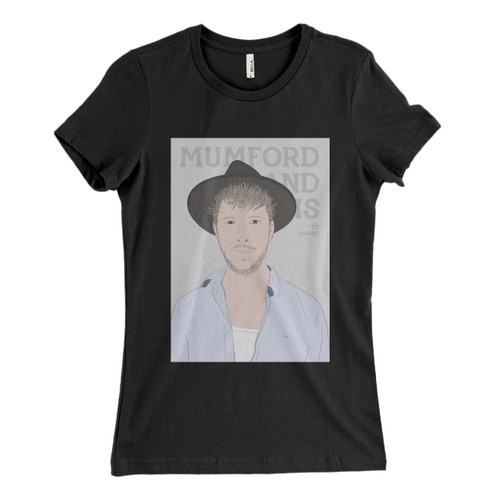 These are Mumford And Sons Ted Dwane Vektorize Women T Shirt that are cute tied to the side or paired with a cardigan or jacket for a more styled look. So comfy and classic, they are sure to make your vacation extra magical.