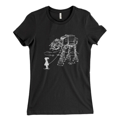 These are My Star Wars At At Pet Women T Shirt that are cute tied to the side or paired with a cardigan or jacket for a more styled look. So comfy and classic, they are sure to make your vacation extra magical.