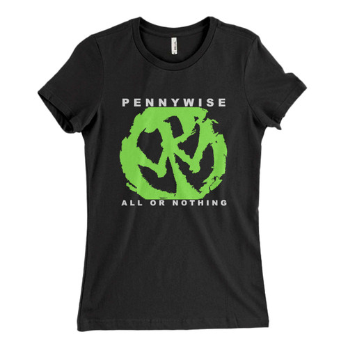 These are New Pennywise Punk Rock Band Women T Shirt that are cute tied to the side or paired with a cardigan or jacket for a more styled look. So comfy and classic, they are sure to make your vacation extra magical.