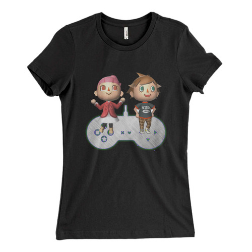 These are Nintendo Icon Player Women T Shirt that are cute tied to the side or paired with a cardigan or jacket for a more styled look. So comfy and classic, they are sure to make your vacation extra magical.