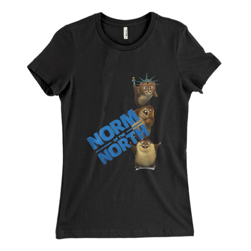 These are Norm Of The North Triple Cart Women T Shirt that are cute tied to the side or paired with a cardigan or jacket for a more styled look. So comfy and classic, they are sure to make your vacation extra magical.