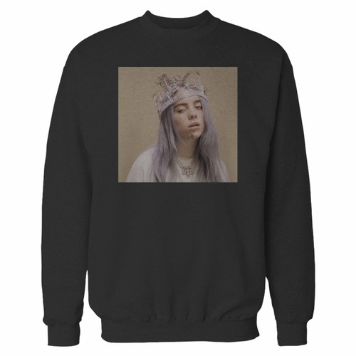 Your billie eilish crewneck sweatshirt just got an update. This super comfortable and lighter weight crewneck will become your favorite go-to sweatshirt. The cozy spandex cuffs and waistband make this pill-resistant sweatshirt a fan favorite.And your group will look and feel their best in this premium ringspun cotton crew.