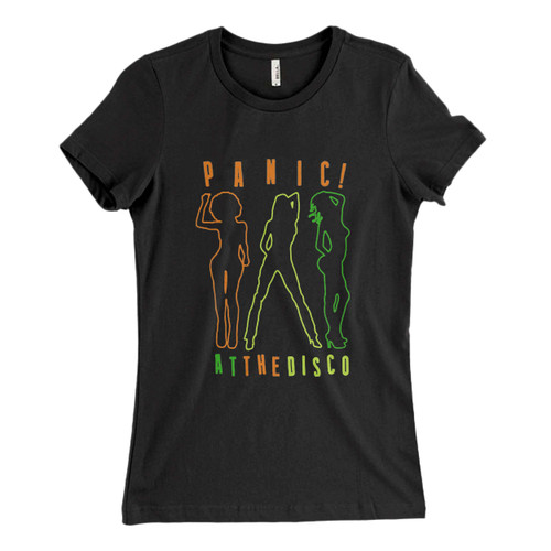 These are Panic At The T Shirt Disco Too Weird To Live Too Rare To Die Rock Band Women T Shirt that are cute tied to the side or paired with a cardigan or jacket for a more styled look. So comfy and classic, they are sure to make your vacation extra magical.
