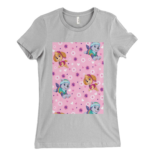 These are Paw Patrol Skye Everest Girl Women T Shirt that are cute tied to the side or paired with a cardigan or jacket for a more styled look. So comfy and classic, they are sure to make your vacation extra magical.
