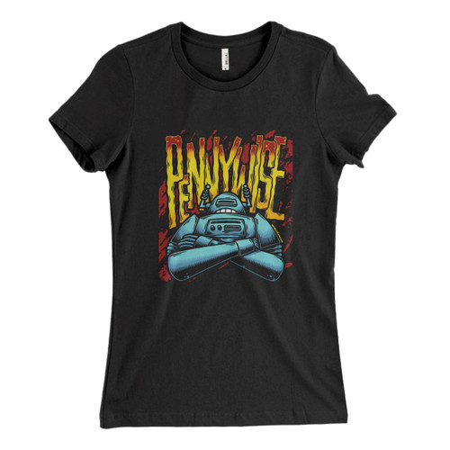 These are Pennywise Punk Rock Band The Fuse Women T Shirt that are cute tied to the side or paired with a cardigan or jacket for a more styled look. So comfy and classic, they are sure to make your vacation extra magical.