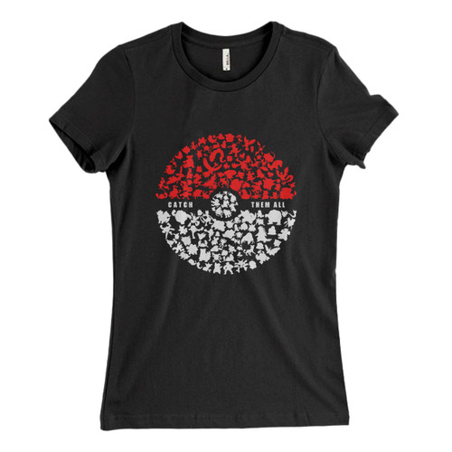 These are Pokeball Catch Them All Women T Shirt that are cute tied to the side or paired with a cardigan or jacket for a more styled look. So comfy and classic, they are sure to make your vacation extra magical.