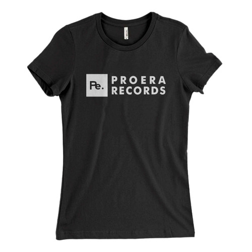 These are Pro Era Records Logo Women T Shirt that are cute tied to the side or paired with a cardigan or jacket for a more styled look. So comfy and classic, they are sure to make your vacation extra magical.