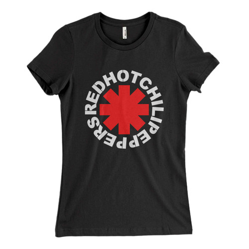 These are Red Hot Chili Pepper Logo Classic Women T Shirt that are cute tied to the side or paired with a cardigan or jacket for a more styled look. So comfy and classic, they are sure to make your vacation extra magical.