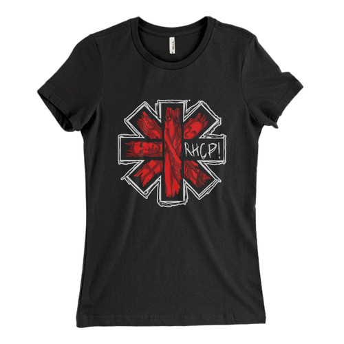These are Red Hot Chili Pepper Logo Crew Red Art Women T Shirt that are cute tied to the side or paired with a cardigan or jacket for a more styled look. So comfy and classic, they are sure to make your vacation extra magical.