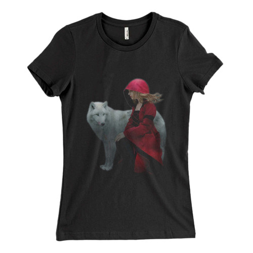 These are Red Riding Hood Cover Women T Shirt that are cute tied to the side or paired with a cardigan or jacket for a more styled look. So comfy and classic, they are sure to make your vacation extra magical.