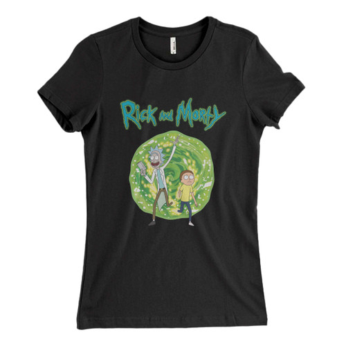 These are Rick And Morty Portal Dimensions Women T Shirt that are cute tied to the side or paired with a cardigan or jacket for a more styled look. So comfy and classic, they are sure to make your vacation extra magical.