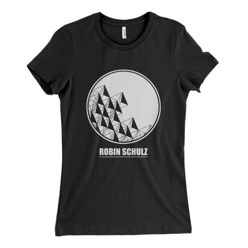These are Robin Schulz Rounded Logo Women T Shirt that are cute tied to the side or paired with a cardigan or jacket for a more styled look. So comfy and classic, they are sure to make your vacation extra magical.