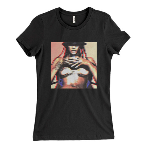 These are Robyn Rihanna Fenty Singer Hat Sexy Nipple Piercing Women T Shirt that are cute tied to the side or paired with a cardigan or jacket for a more styled look. So comfy and classic, they are sure to make your vacation extra magical.