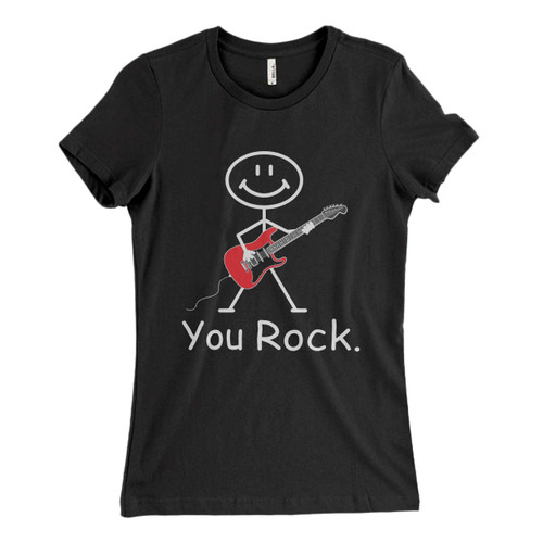 These are Rock You Are Rock Women T Shirt that are cute tied to the side or paired with a cardigan or jacket for a more styled look. So comfy and classic, they are sure to make your vacation extra magical.