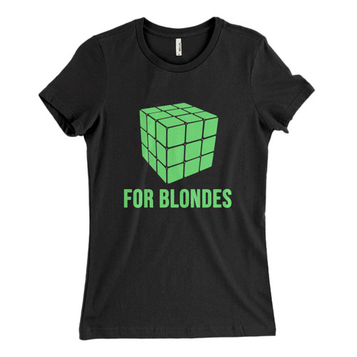 These are Rubic Cube For Blondes Women T Shirt that are cute tied to the side or paired with a cardigan or jacket for a more styled look. So comfy and classic, they are sure to make your vacation extra magical.