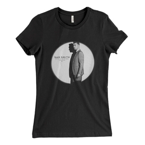 These are Sam Smith Writing On The Wall Spetre 007 Cover Women T Shirt that are cute tied to the side or paired with a cardigan or jacket for a more styled look. So comfy and classic, they are sure to make your vacation extra magical.