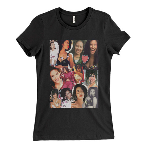 These are Selena Quintanilla Collage Inspired Women T Shirt that are cute tied to the side or paired with a cardigan or jacket for a more styled look. So comfy and classic, they are sure to make your vacation extra magical.