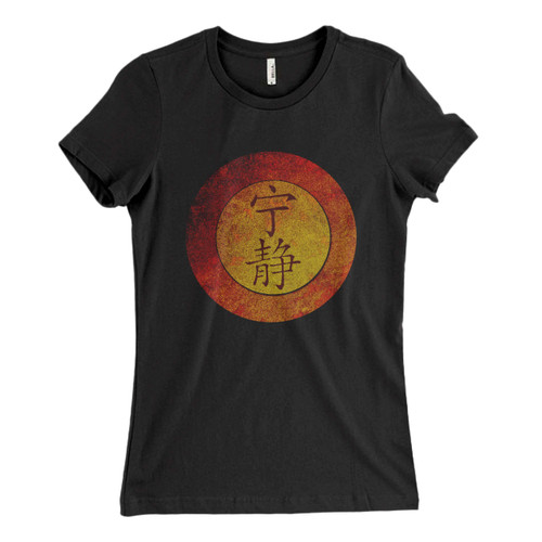 These are Serenity Logo Women T Shirt that are cute tied to the side or paired with a cardigan or jacket for a more styled look. So comfy and classic, they are sure to make your vacation extra magical.