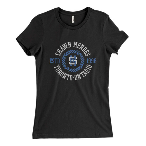 These are Shawn Mendes Estd Toronto Ontario Logo Women T Shirt that are cute tied to the side or paired with a cardigan or jacket for a more styled look. So comfy and classic, they are sure to make your vacation extra magical.